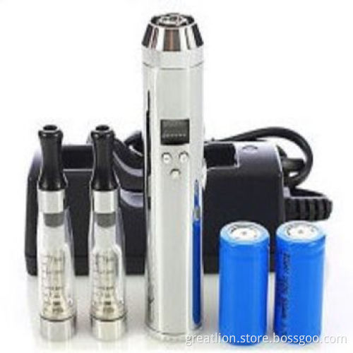 Lava-tube e-cig, checking atomizer resistance and 3-6V various voltages